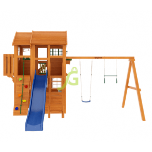 Детская игровая площадка IgraGrad Клубный домик 3 Luxe