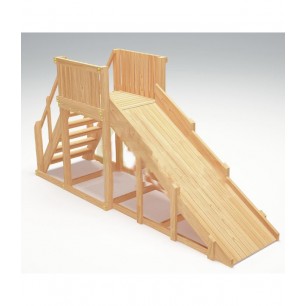 Зимняя горка Савушка Зима Wood-2